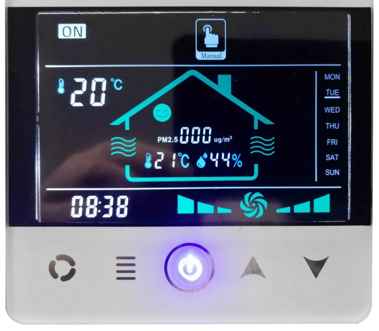 普瑞泰小型除濕機(jī)面板
